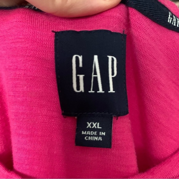 Fuchsia pink Sleeveless GAP Tiered Sundress XXL - Picture 5 of 5